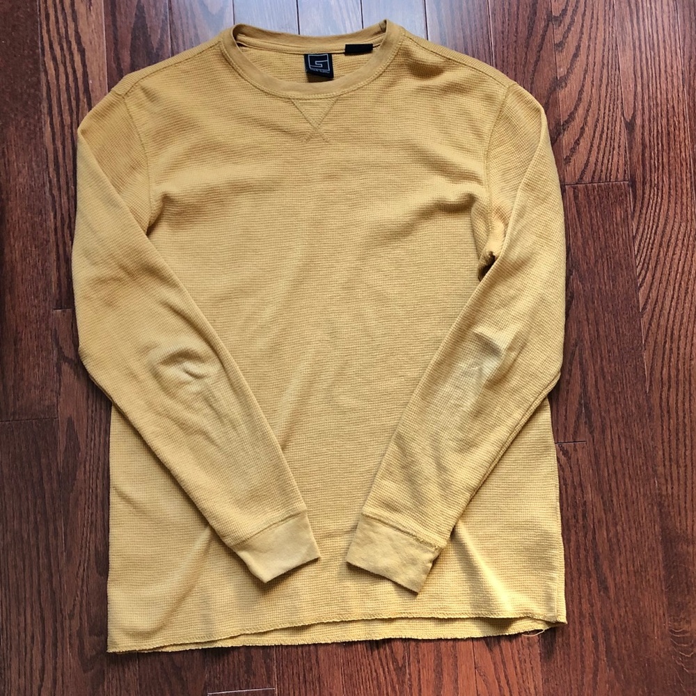 Long Sleeve Beige Sweatshirt
